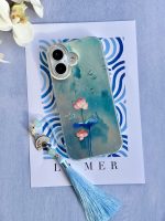 قاب نیلوفر آبی با آویز (کدC2123) - تصویر 2