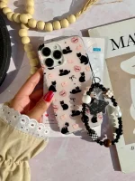 قاب پاپیون کت با آویز (کدC2168) - تصویر 2