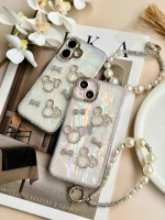 قاب میکی دیاموند یخی با آویز (کدC2179) - تصویر 2